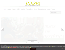 Tablet Screenshot of inespa.org